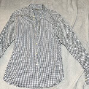 J Crew long sleeve plaid button down